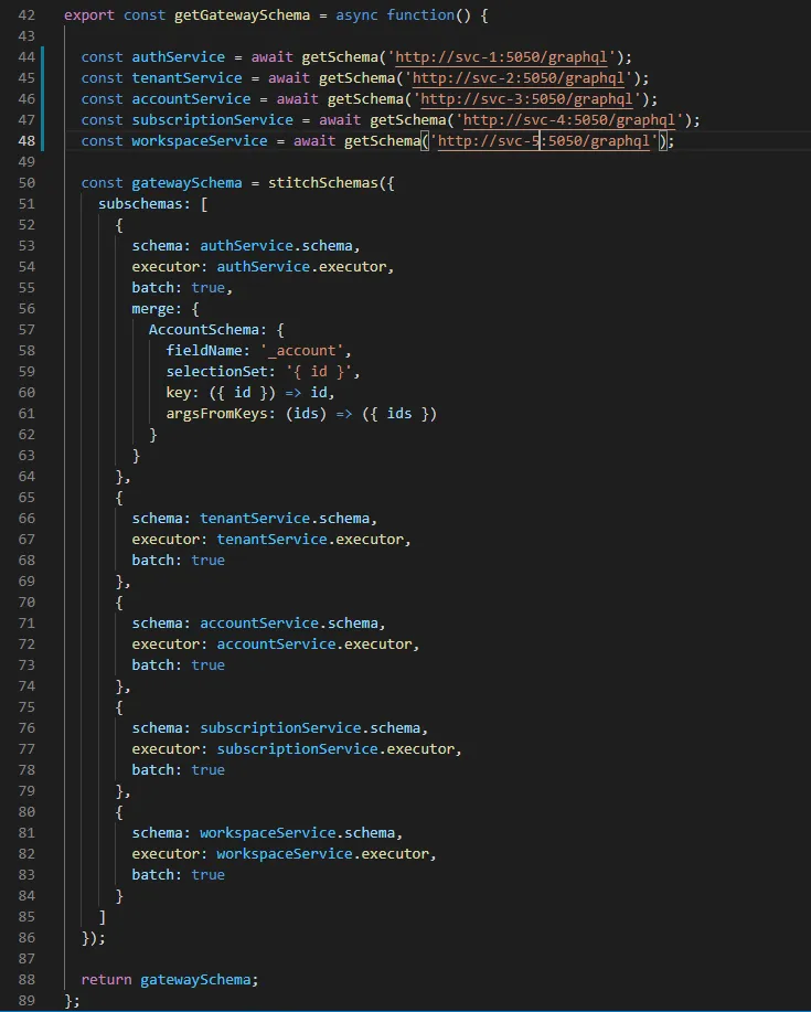 GraphQL Gateway